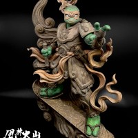 TMNT x Tik Ka from East x Bigboystoys “Fūrinkazan 風林火山” Statue